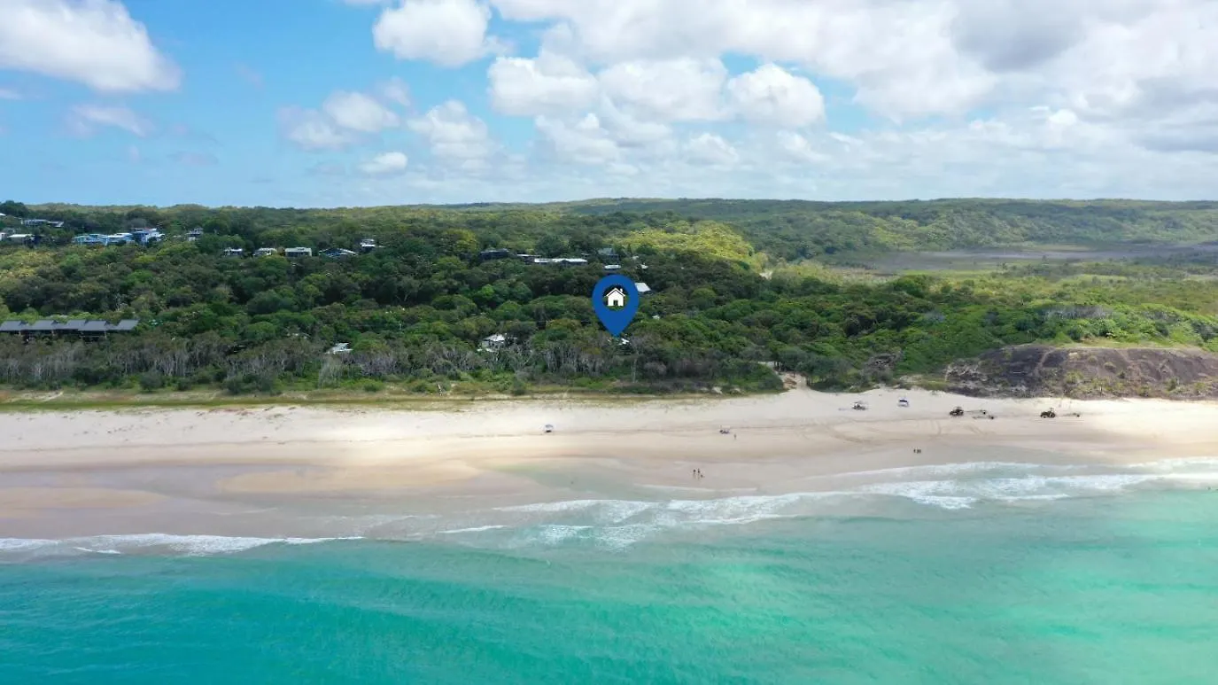 Driftwood On Home Beach - Absolute Beachfront Point Lookout Holiday home